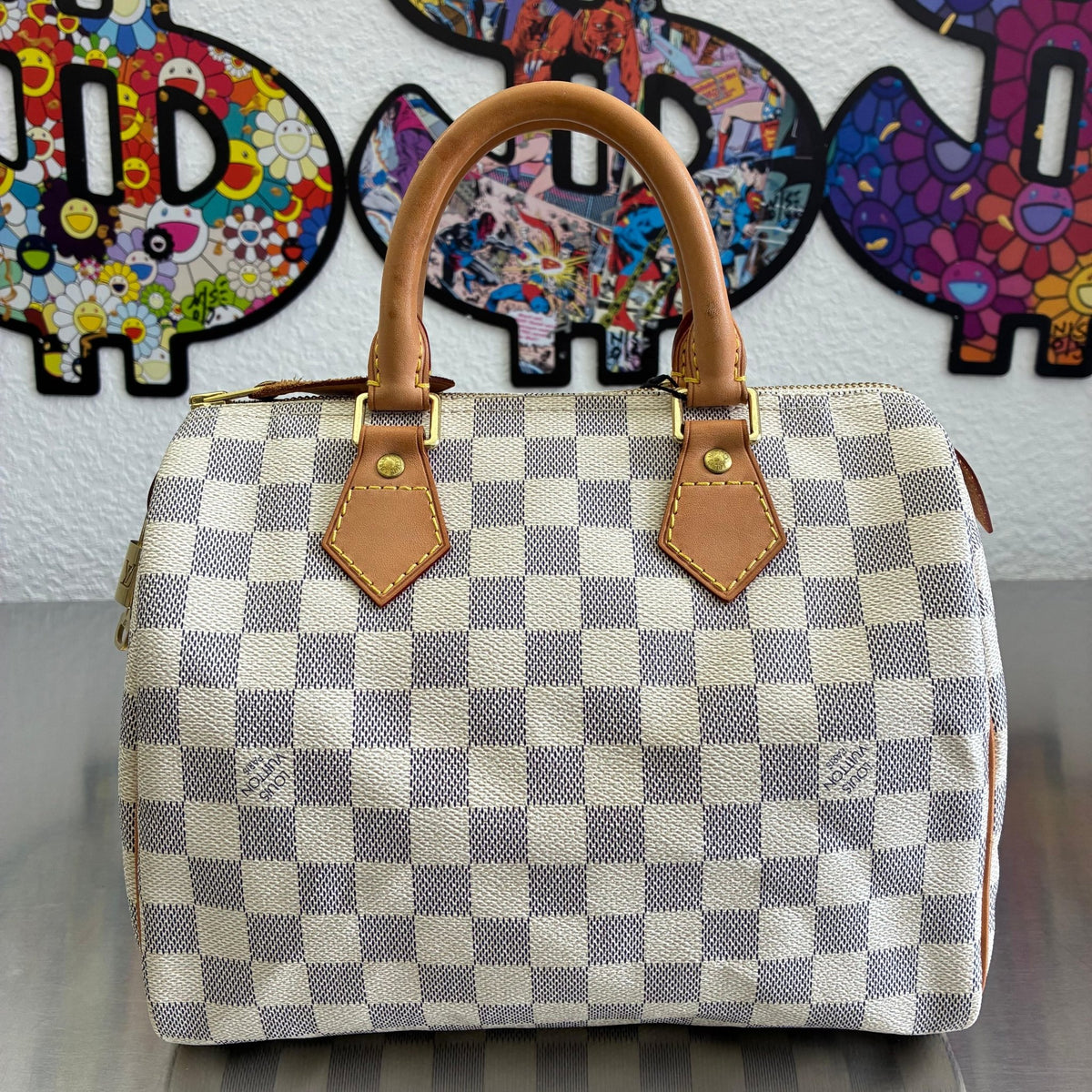 Louis Vuitton Speedy 25 Damier Azur