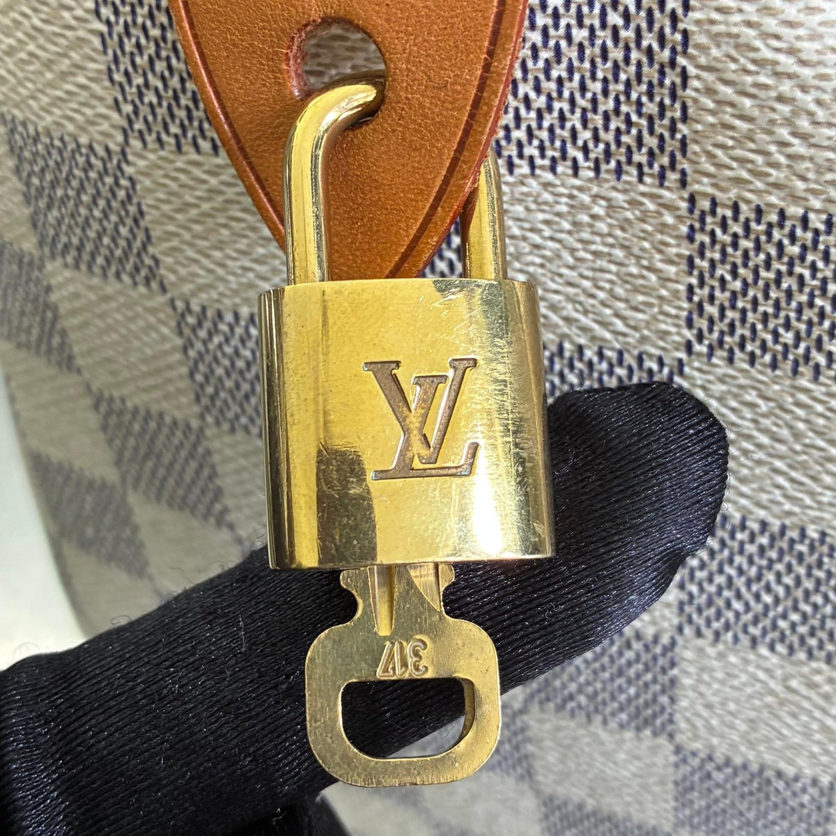 Louis Vuitton Speedy 25 Damier Azur