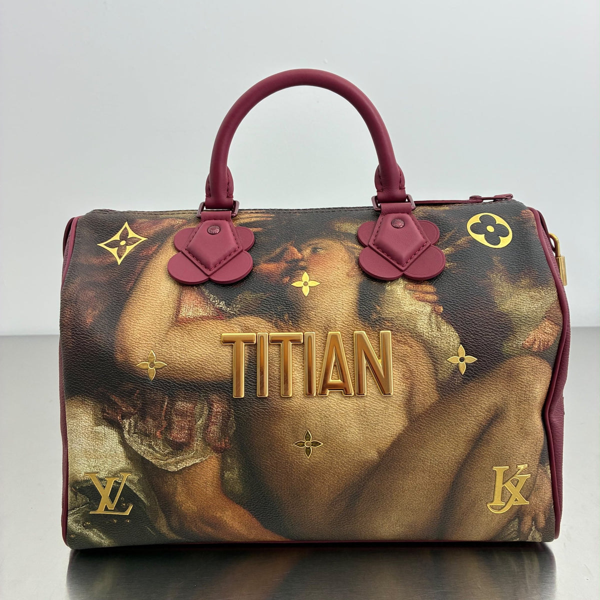 Louis Vuitton Speedy 30 Masters Collection 2017 Titan(Tizian)