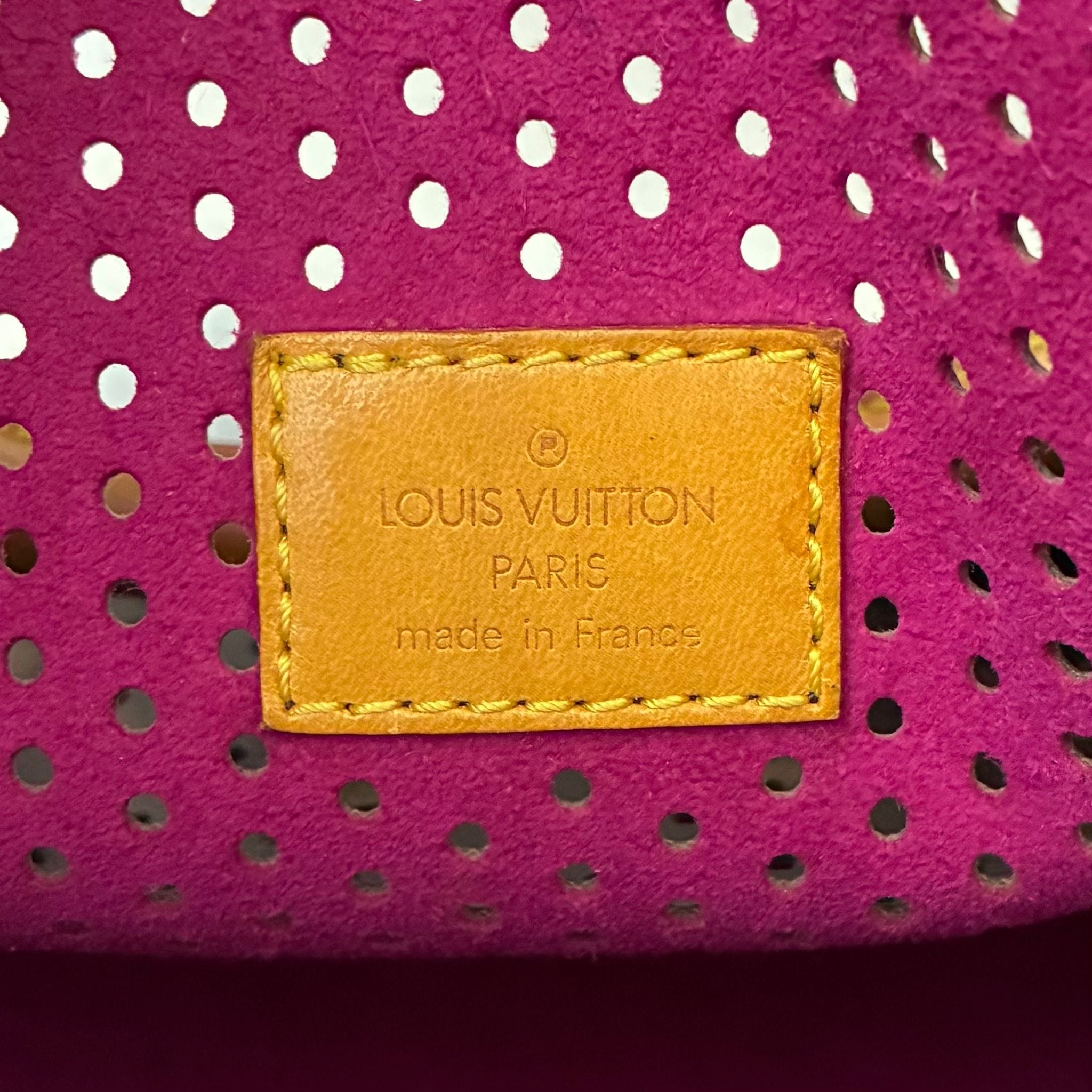 Louis Vuitton Speedy 30 Monogram Perforated Fuchsia Limited Edition