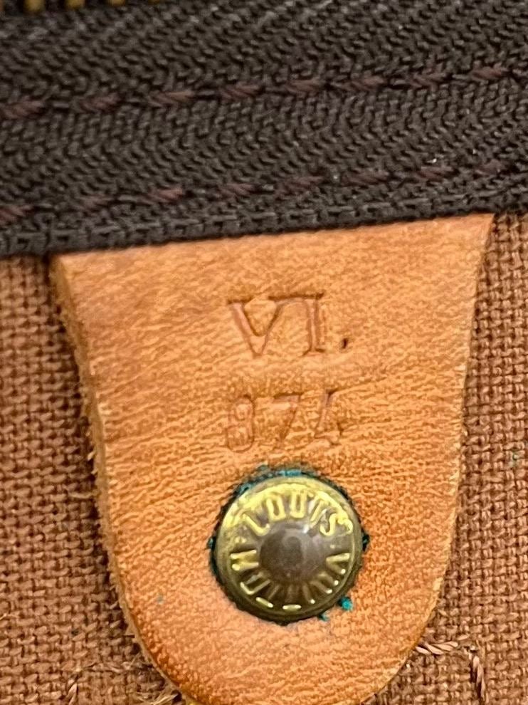Louis Vuitton Speedy 40 Monogram 1987