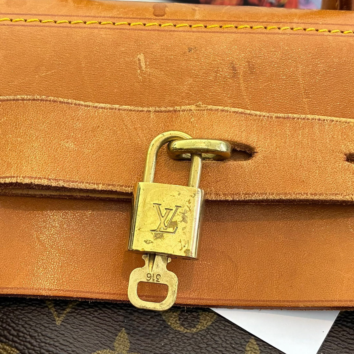 Louis Vuitton Steamer 35 Monogram von 1986
