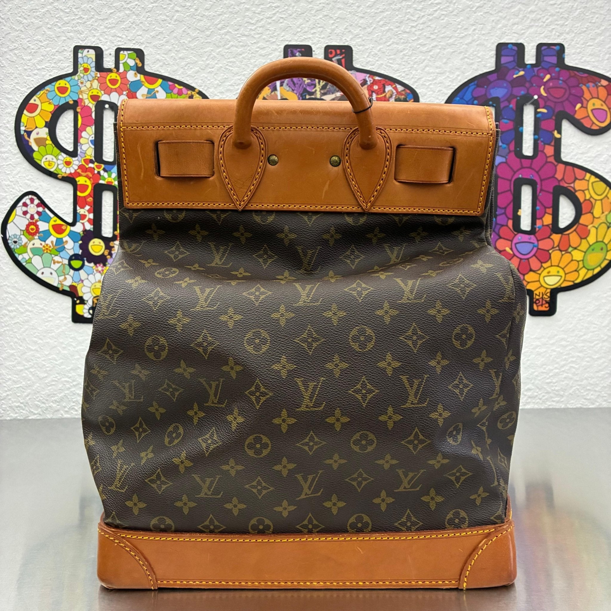 Louis Vuitton Steamer 35 Monogram vor 1980