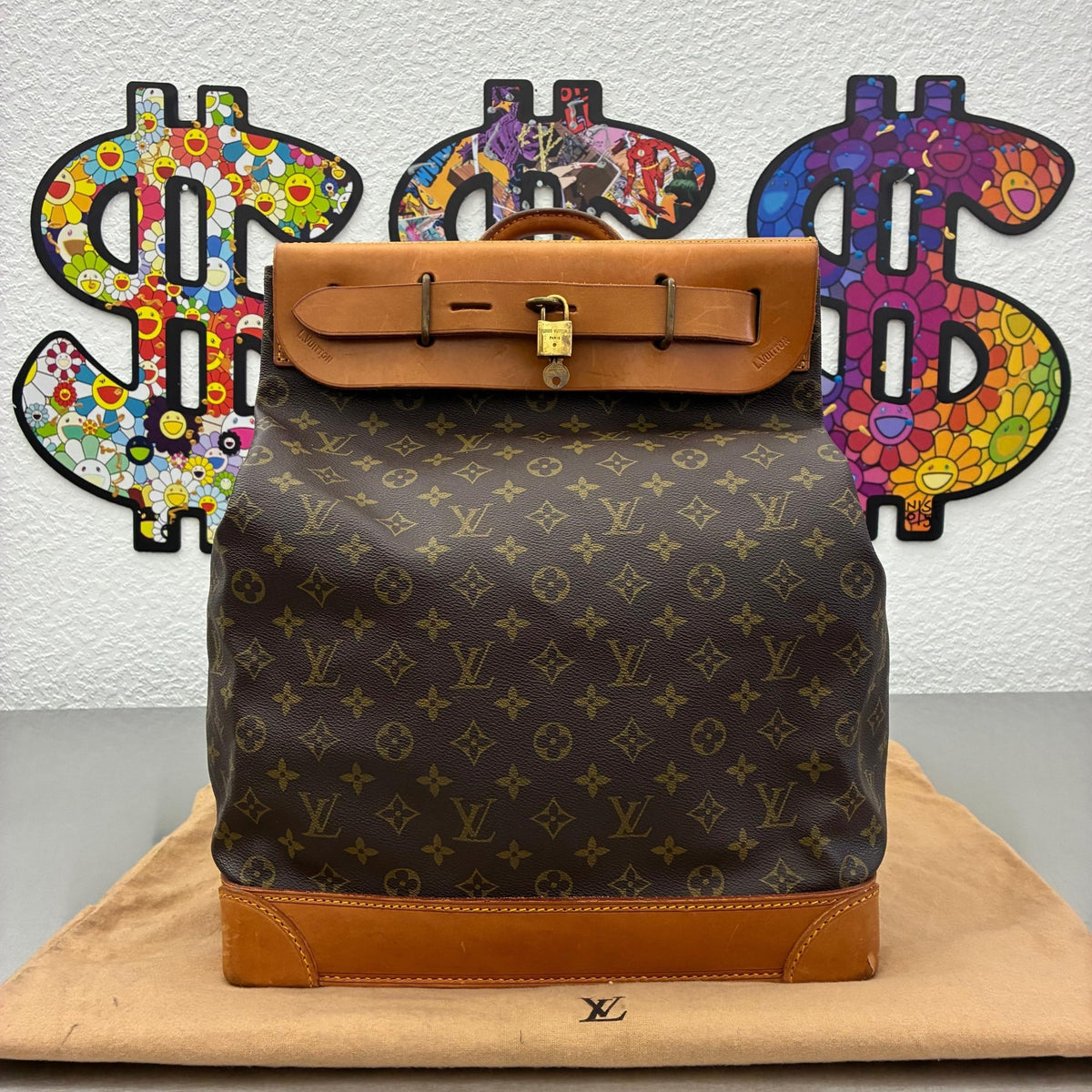 Louis Vuitton Steamer 35 Monogram vor 1980
