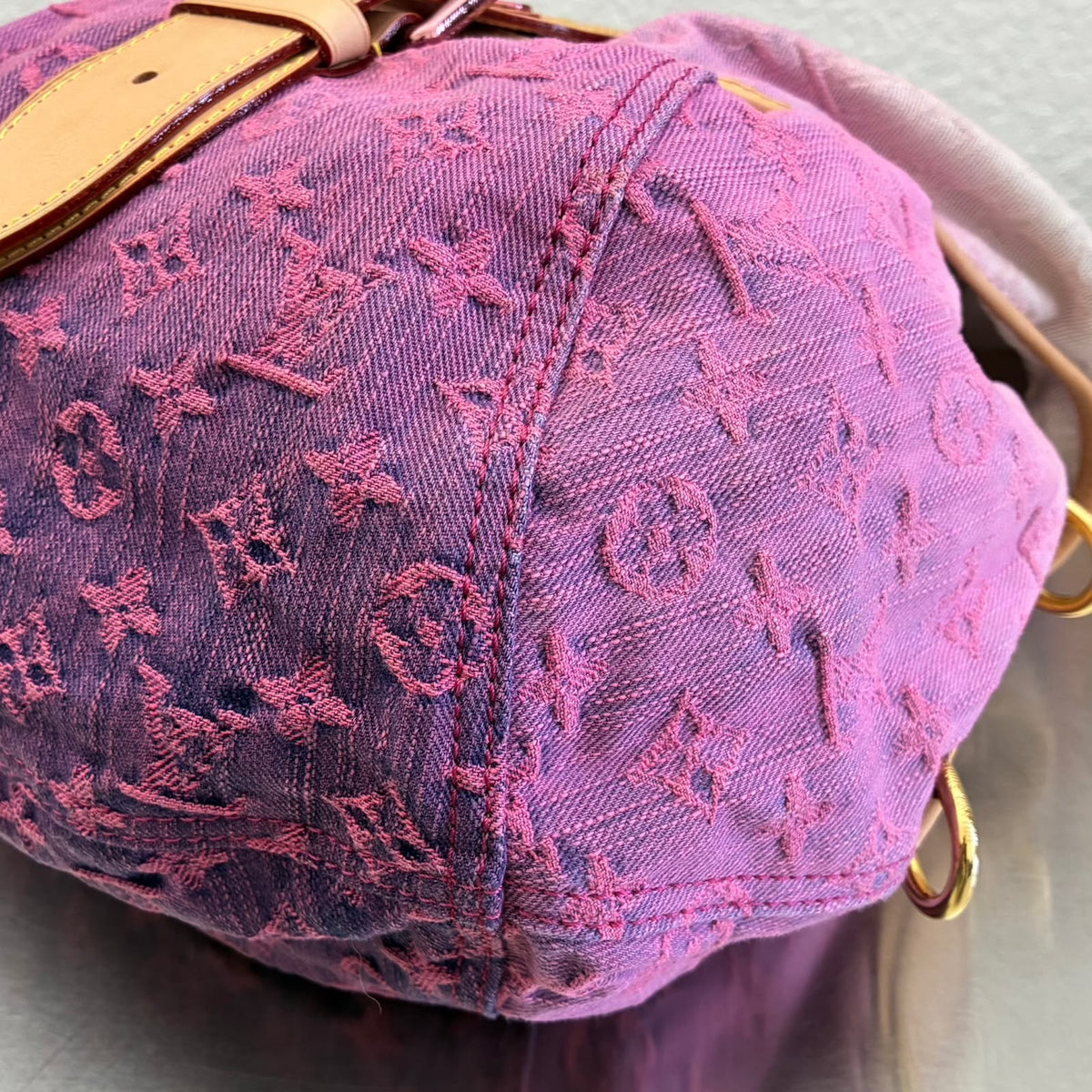 Louis Vuitton Sunshine Mongram Denim