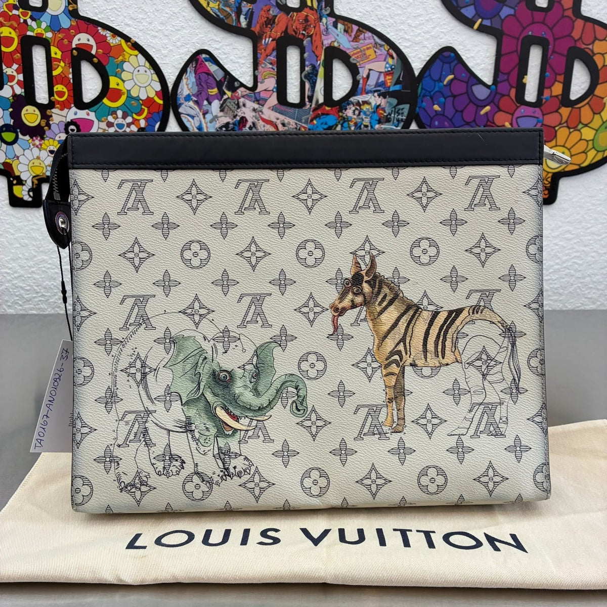 Louis Vuitton x Chapman Brothers Pochette Savane Monogram