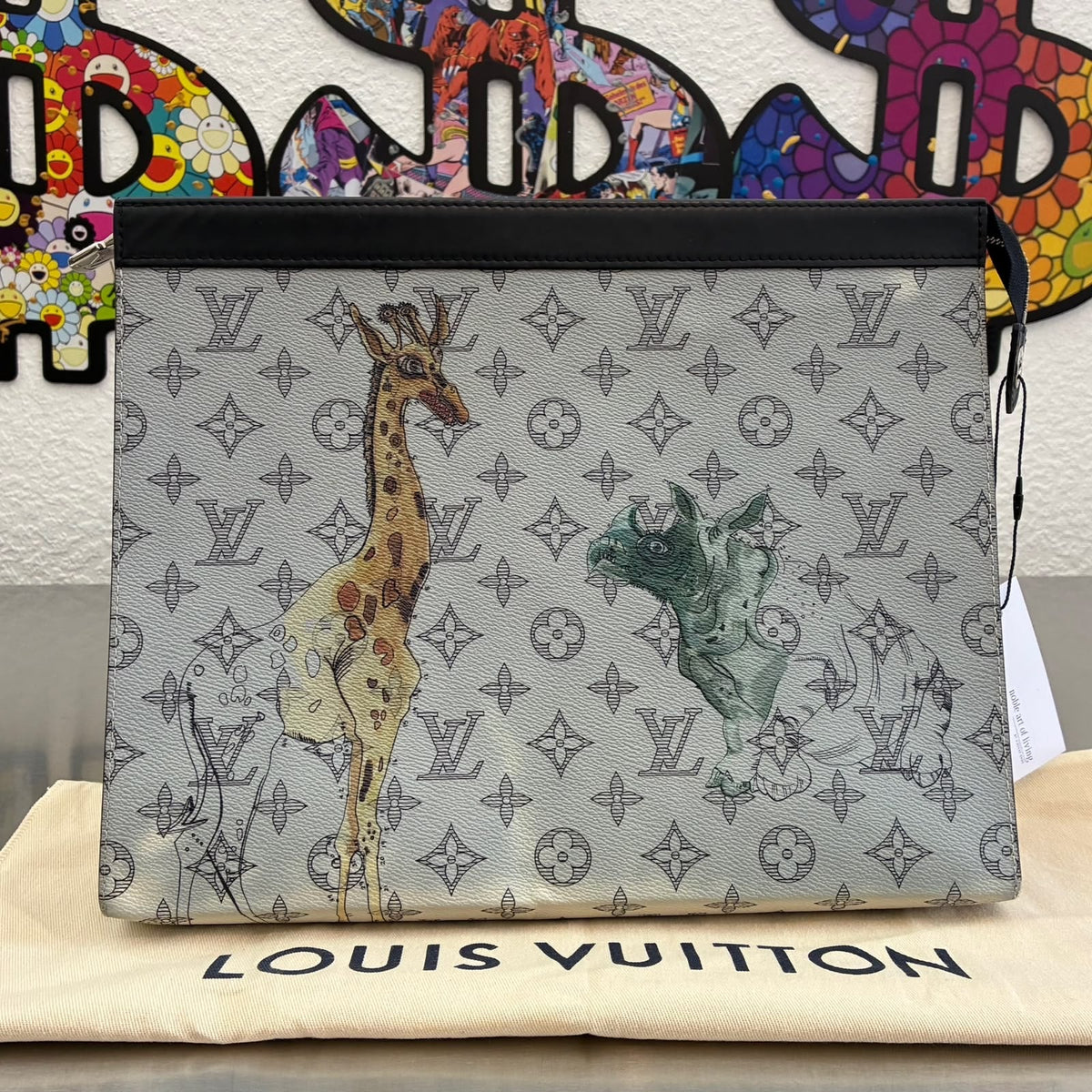 Louis Vuitton x Chapman Brothers Pochette Savane Monogram
