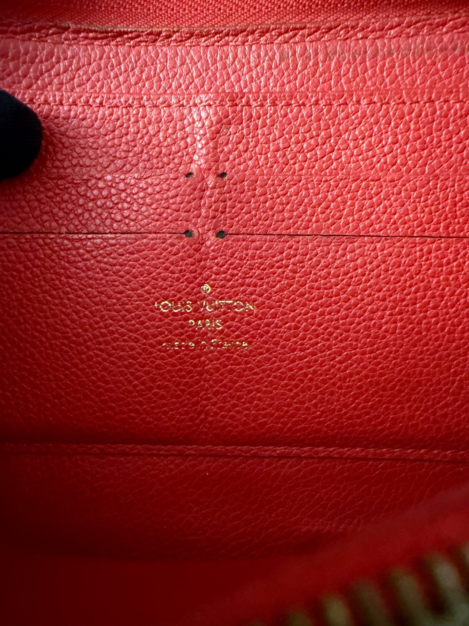Louis Vuitton Zippy Monogram Empreinte Leder