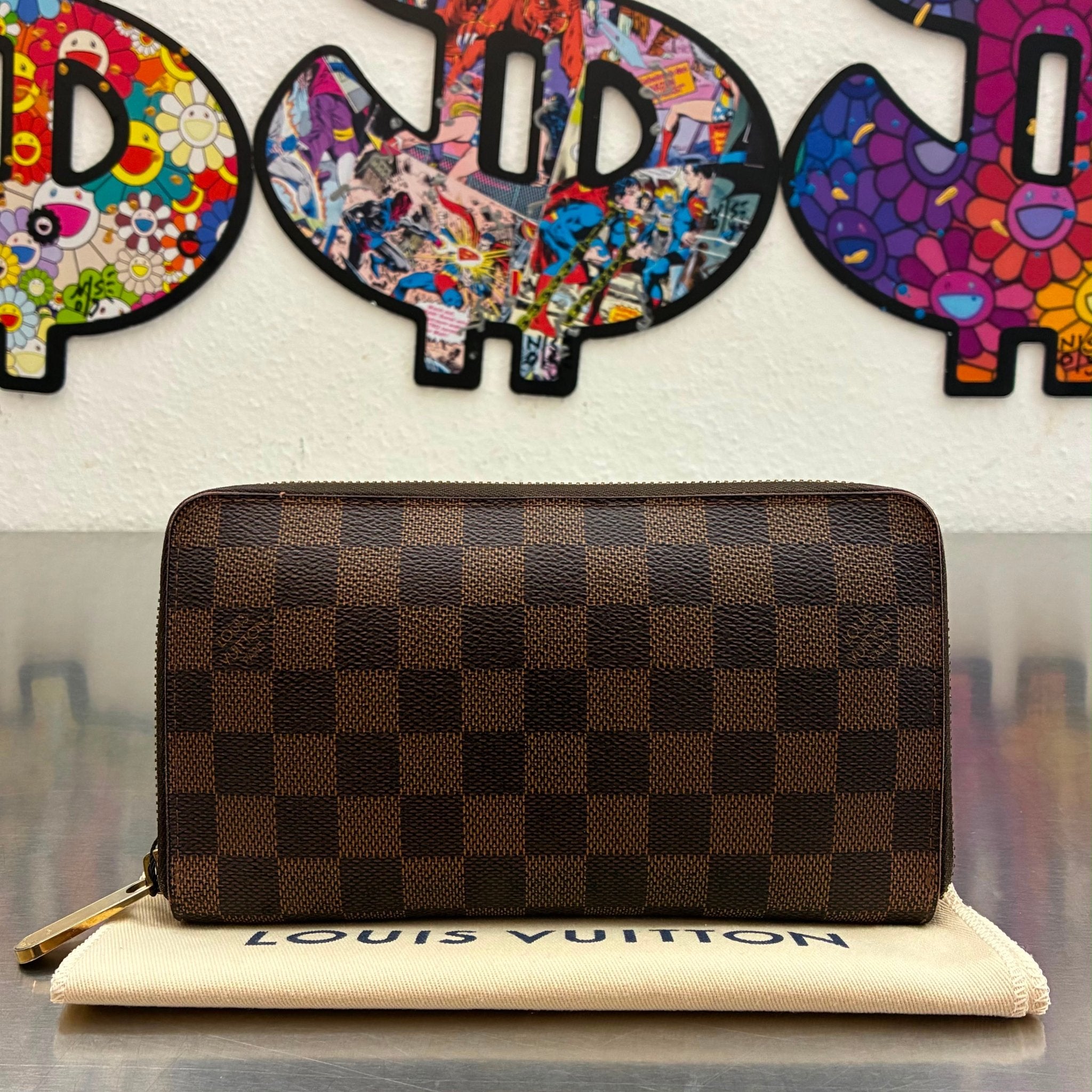 Louis Vuitton Zippy Organizer Damier Ebene