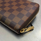 Louis Vuitton Zippy Organizer Damier Ebene