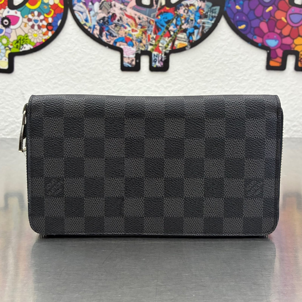 Louis Vuitton Zippy Organizer Damier Graphite