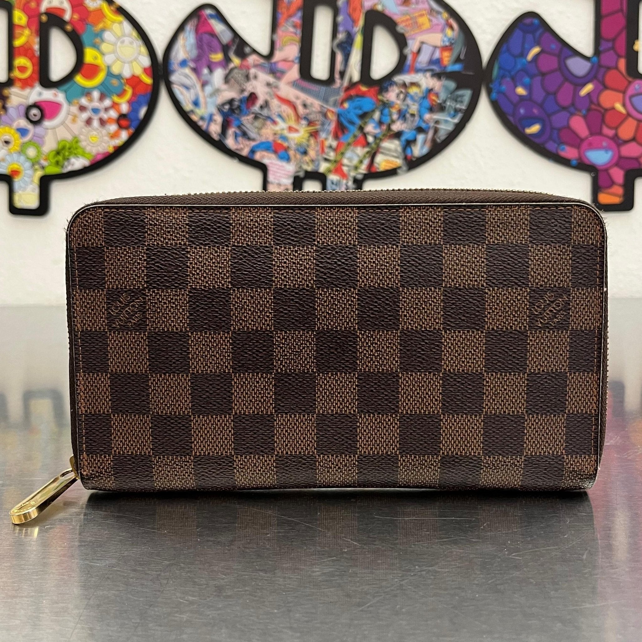 Louis Vuitton Zippy Organizer Damier (Im Innenfach personalisiert: A.N)