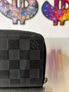 Louis Vuitton Zippy Vertical Infini Leder