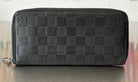 Louis Vuitton Zippy Vertical Infini Leder