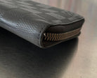 Louis Vuitton Zippy Vertical Infini Leder