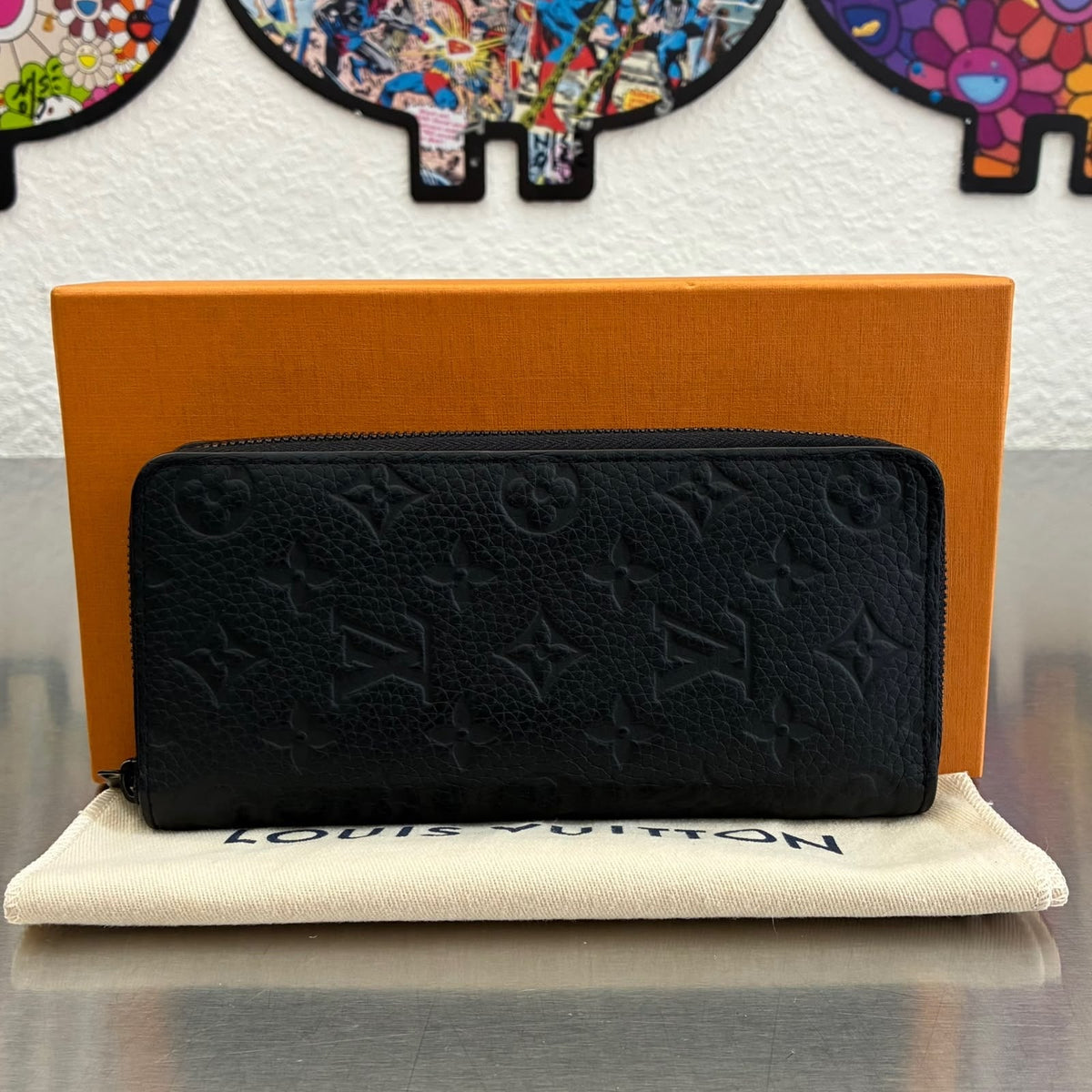 Louis Vuitton Zippy Vertical Monogam Shadow